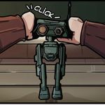 Episode-2: of Rascal's Run, a Star Wars fanfiction comic. Nihla manages to assemble a trusty droid to accompany her on her adventures