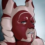 Episode-13: of Rascal's Run, a Star Wars fanfiction comic. Nihla and Selnas encounter a traveller in their path