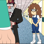 Episode-6: - Gravity Falls Don't you die on me CONTINUATION PART 5 of Gravity Falls: Don't you die on me comic, a Gravity Falls fanfiction comic. The Pines family anxiously awaits the end of Stanford's surgery. Every passing minute is harder to bear. Additionally, the police arrive at the hospital. They want to talk to Stanley about what happened. Stanley, irritated, has no intention of talking to them about anything. Stanley confesses to Courtney that he is very afraid for Stanford, because his heart has stopped twice already and it is unknown whether he will survive the surgery. Courtney is distraught, realizing that she may lose her great love forever. At midnight, Stanford's surgery is over. Did the doctors manage to save him?