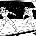Episode-3: of The Galloping Cat, a Spider-Man and Marvel fanfiction comic. Pages 11 through 15
