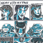 Episode-35: - Enemy with my face. of Teenage Mutant Ninja Turtles "The full eighty percent", a Teenage Mutant Ninja Turtles, Avatar The Last Airbender and Dragon Ball Z fanfiction comic. As Splinter makes his final contribution to his family, Stick is coming to terms with the lie which was used to create him.