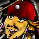 Episode-1: - My little Jack of My little Jack, a Pirates of the Caribbean fanfiction comic. starting autumn

Published here the comic-My little Jack

A mini-story from the life of a cartoonist

The one day a little Jack .. Whops sorry Captain Jack Sparrow
met and she is pretty get on her nerves.

He wants her to his draws. But she stubbornly refuses and this will lead to funny situations and result the cartoonist at the edge of madness.

Seen drunk cats, a startled mailman with strange package, a blasted microwave, rum and apple pie, a husband and a psychiatrist with maniacal airs and graces and what rubber ducks have to do with it too.