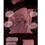 Episode-21: of Hell Is Not Forever, a Hazbin Hotel fanfiction comic. Rosie tortures Emily and Husk and Lute fight.