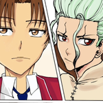Episode-8: of The Anime Geniuses Meet, a Bleach, Death Note, Naruto, Classroom of the Elite, Dr. Stone, Tomodachi Game and Code Geass fanfiction comic. 