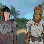 Episode-5: - Clash at the Gate of BG3: Faces of the forgotten, a Baldur's Gate 3 and Dungeons And Dragons fanfiction comic. C continues her journey with a group of unlikely allies. Together, they push forward, guided only by the hope of finding safety—and answers—in an unfamiliar land.