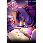 Episode-1: - #00 "Good Luck" (pilot) of My Little Sombra, a My Little Pony fanfiction comic. My Little Sombra chapter #00
