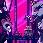 Episode-4: - Cakes of Demons in reflection (AU), a Helluva Boss fanfiction comic. Both ended with a cake, didn’t they?