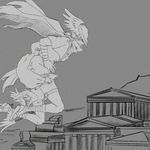 Episode-1: - Delivery of a surprise guest. of Hermes Delivery Service, a Epic the Musical fanfiction comic. Ever wondered how Cloudyseidon found his way to Odysseus? 
I sure did, because I don't quite believe that Zeus put him there himself.