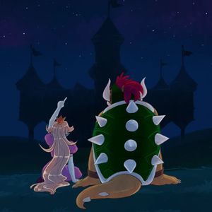 "The Candle" [A BowserxPeach Fancomic]