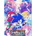 Episode-1: - Issue 1 of Sonic Adventure The Comic, a Sonic the Hedgehog fanfiction comic. 