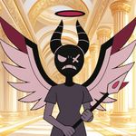 Episode-10: - Commit with Me of Permission To Touch, a Hazbin Hotel fanfiction comic. The trial gets underway...