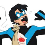 Episode-15: - A Baby and a Bag of Flour of BatFam OneShots, a DC and Batman fanfiction comic. This is a gag from the tv show Kim Possible.