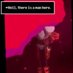 Episode-2: - Man behind the tree of Deltarune Comics, a Deltarune fanfiction comic. You ever notice the man never gives any kind of facial expression?