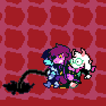 Episode-12: - Episode 12 of Kris performs surgery, a Deltarune fanfiction comic. The gang gets banned.