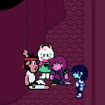Episode-14: - Episode 14 of Kris performs surgery, a Deltarune fanfiction comic. The gang exposes all inside Rudy's ass... or almost all.