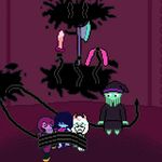 Episode-16: - Episode 16 of Kris performs surgery, a Deltarune fanfiction comic. A dissappearance act inside Rudy's ass gets averted.