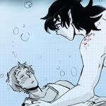 Episode-1: of Once Upon The Seashore, a Voltron Legendary Defender fanfiction comic. Lance got saved from drowning by this one merman, but no one believes him because “mermaids, Lance. Really?” and “you passed out, you were probably just seeing things.”
