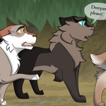 Episode-57: - StarClan's Curse Chapter 3 Page 57 of StarClan's Curse, a Warrior Cats fanfiction comic. 