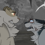 Episode-75: - StarClan's Curse Chapter 3 Page 75 of StarClan's Curse, a Warrior Cats fanfiction comic. 