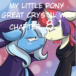 Episode-8: - Little Chat of MLP An apple in a war, a My Little Pony fanfiction comic. In this chapter Trixie and Moon Dancer have a little chat were we learn more about the 2 of them.