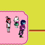 Episode-69: - Episode 69 of Kris performs surgery, a Deltarune fanfiction comic. The gang finally obtains the pear they need... for a price.