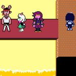Episode-74: - Episode 74 of Kris performs surgery, a Deltarune fanfiction comic. Rudy gets stoned and gives up.