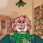 Episode-7: - Mistletoe of MMJ's Milo Collection, a Pokemon fanfiction comic. At a holiday party, you and Milo get caught under the mistletoe~