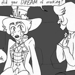 Episode-4: - Share Your Dreams with Me of MMJ's Lucifer Collection!, a Hazbin Hotel fanfiction comic. Charlie cheers up her father :)