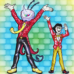 Episode-1: - References / Introductions! of MMJ's SpamTenna Comics TIME!, a Deltarune fanfiction comic. MuMaJi's interpretations of the stars of the show!

(Note: You don't have to read all the text on the SpamTimeline to appreciate the rest of the comic, it's just added context for those who want it!)