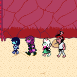 Episode-85: - Episode 85 of Kris performs surgery, a Deltarune fanfiction comic. Kris and Susie get completely wasted on beer and painkillers.