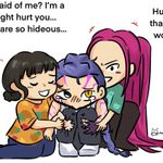 Episode-1: - Therapy session of Huntrix girls daily life, a KPop Demon Hunters fanfiction comic. 