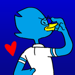 Episode-1: - Intro - Title Page of A Being From Another Dimension Was Isekaied into My Body and Now I'm PLAYER 2, a Deltarune fanfiction comic. 