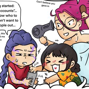 Huntrix girls daily life