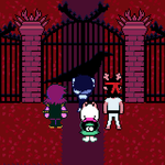 Episode-103: - Episode 103 of Kris performs surgery, a Deltarune fanfiction comic. The gang come across something spookier than a ghost made of blood.