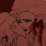 Episode-59: - Final Words of Two Doves and A Crow, a The Owl House fanfiction comic. Content/Trigger Warning: blood and death.