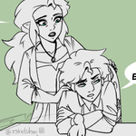 Episode-81: - Something Off (2) of Two Doves and A Crow, a The Owl House fanfiction comic. Catherine finds out about Robyn's magic problems
