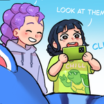 Episode-3: - Friendly Visits [Part 3 & bonus] of Friendly Visits, a KPop Demon Hunters fanfiction comic. 