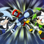 Episode-7: - Nemesis of Des & Neo: Future Disaster, a Sonic the Hedgehog fanfiction comic. Des vs. Neo Round 2