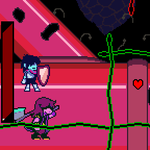 Episode-131: - Episode 131 of Kris performs surgery, a Deltarune fanfiction comic. Kris and Susie continue their fight with Carci. Some progress seems to be made?