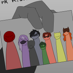 Episode-50: - Family Photo of Secret Robin, a DC and Batman fanfiction comic. Bruce shows off his kids to his cousin.