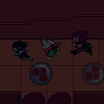 Episode-153: - Episode 153 of Kris performs surgery, a Deltarune fanfiction comic. The gang has to once again escape the immune system.