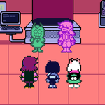 Episode-158: - Episode 158 of Kris performs surgery, a Deltarune fanfiction comic. The gang makes a machine that does more than just thrash your ass.