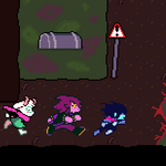 Episode-176: - Episode 176 of Kris performs surgery, a Deltarune fanfiction comic. The gang speedruns all the way back to the brain, but the secret boss mission is far from over.