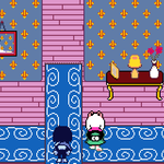 Episode-179: of Kris performs surgery, a Deltarune fanfiction comic. Kris gets a bunch of phone calls and also rolls up a rug.