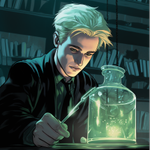 Episode-1: - An Unsporting Attack of Draco Malfoy and the Mortifying Ordeal Of Being In Love, a Harry Potter fanfiction comic. 