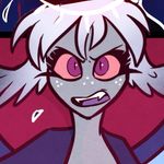 Episode-36: - Old Wounds PT 3 of The Fallen Emily AU, a Hazbin Hotel fanfiction comic. Emily has an argument with Adam