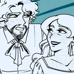 Episode-114: - Family Dinner of Two Doves and A Crow, a The Owl House fanfiction comic. As Micah and Robyn want to celebrate their engagement with a dinner it does not go as planned