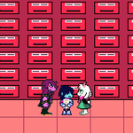 Episode-199: - Episode 199 of Kris performs surgery, a Deltarune fanfiction comic. The gang do a little tape collecting.