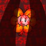 Episode-9: of Deltarune Comics, a Deltarune fanfiction comic. Flowey is only joking that it sounded like a threat, he was trying out every option to get something fun.

Huh, it's a shame nothing happened.

This is before the human arrived and when Flowey was testing every route