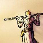Episode-10: - The woman who lives in Tatooine (0-3) of Star Wars: The Force Awakens (re-written!), a Star Wars fanfiction comic. 